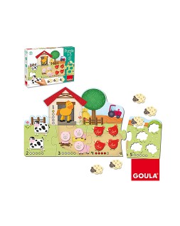 Puzle goula 1-5 21 piezas