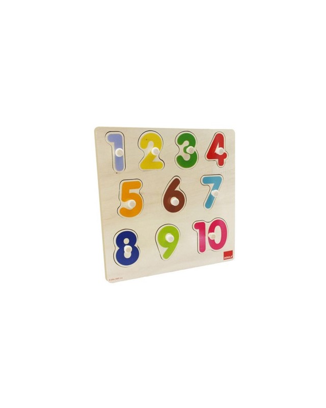 Puzle goula numeros 10 piezas