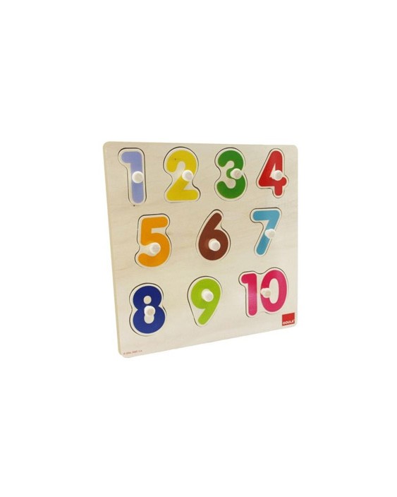 Puzle goula numeros 10 piezas