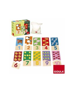 Puzle goula infantil duo 1-10