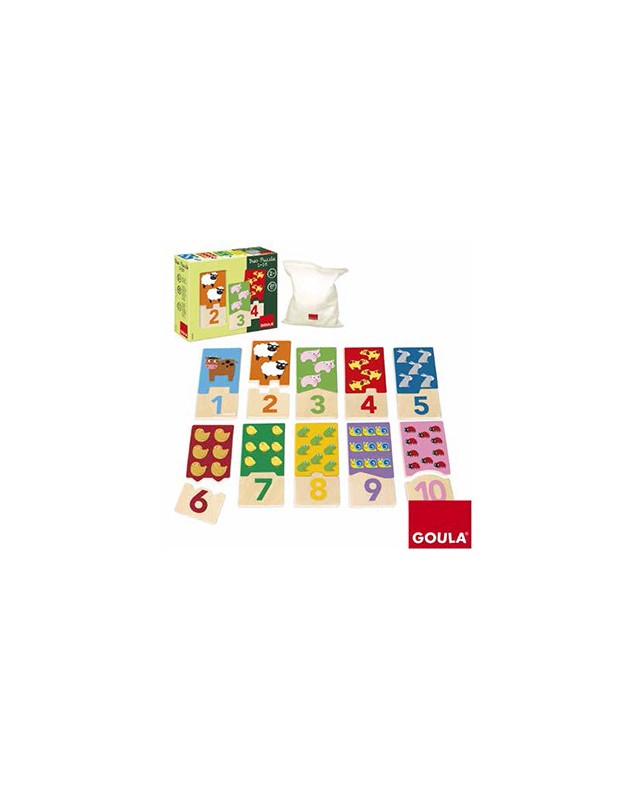 Puzle goula infantil duo 1-10