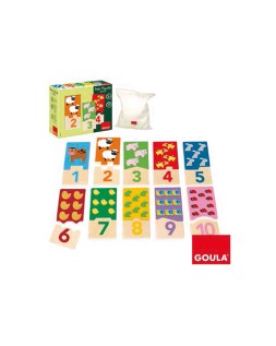 Puzle goula infantil duo 1-10