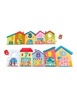 Puzle goula 1-10 duo 20 piezas