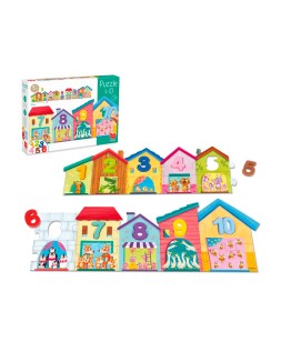 Puzle goula 1-10 duo 20 piezas