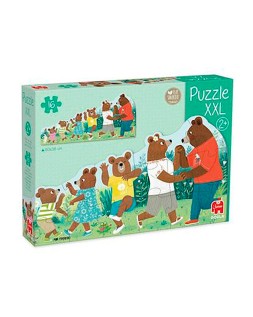Puzle goula xxl familia de osos 16 piezas