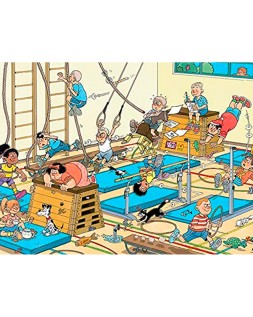 Puzle jumbo jan van haasteren clase de gym 240 piezas piezas