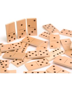 Puzle andreutoys domino animales madera 28 piezas