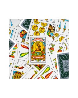 Baraja fournier española nº27 50 cartas estuche de plastico