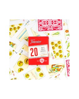 Baraja fournier poker español nº20 54 cartas
