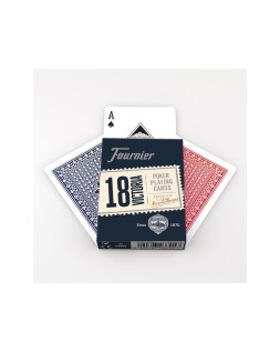 Baraja fournier poker ingles y bridge nº18 55 cartas
