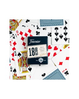 Baraja fournier poker ingles y bridge nº18 55 cartas