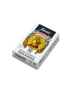 Baraja fournier española 100% plastico 50 cartas
