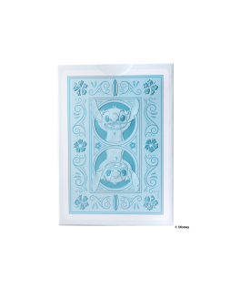 Baraja de cartas bicycle disney stitch