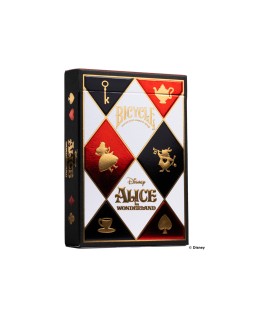 Baraja de cartas bicycle alice in wonderland