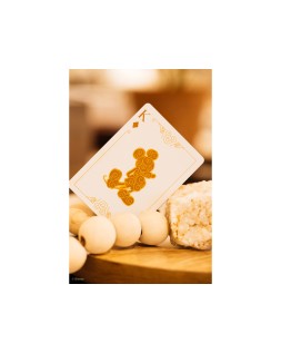 Baraja de cartas bicycle disney black and gold mickey
