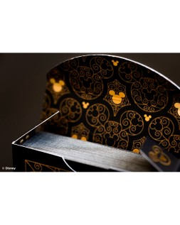 Baraja de cartas bicycle disney black and gold mickey