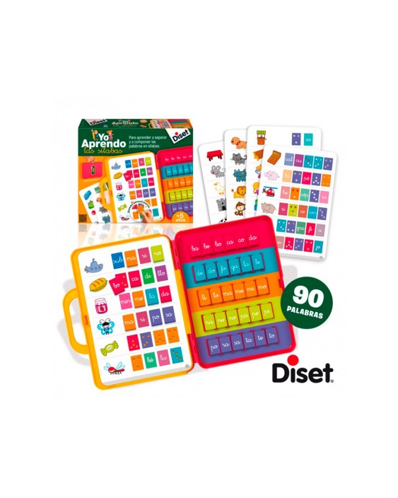 Juego diset didactico yo aprendo las silabas