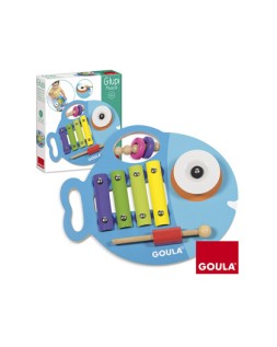 Juego goula didactico glupy musical 3 en 1