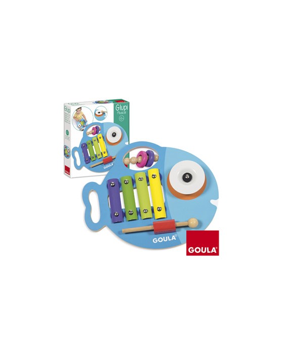 Juego goula didactico glupy musical 3 en 1