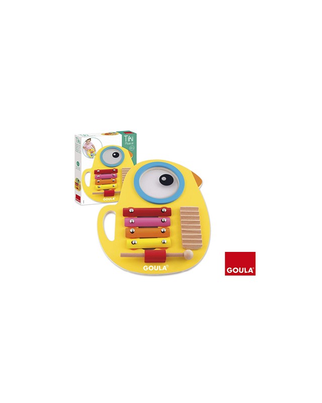 Juego goula didactico tiki musical 3 en 1