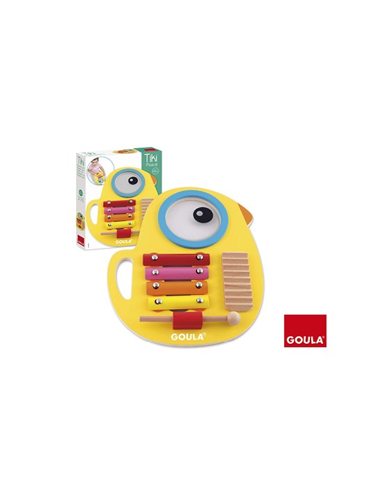 Juego goula didactico tiki musical 3 en 1