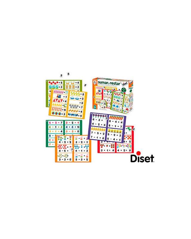 Juego diset didactico sumar y restar