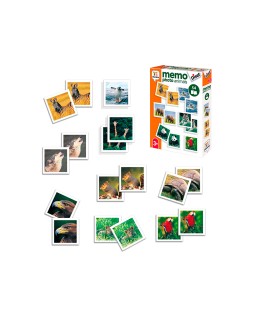 Juego diset didactico memo photo animals