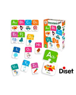 Juego diset educativo el abecedario