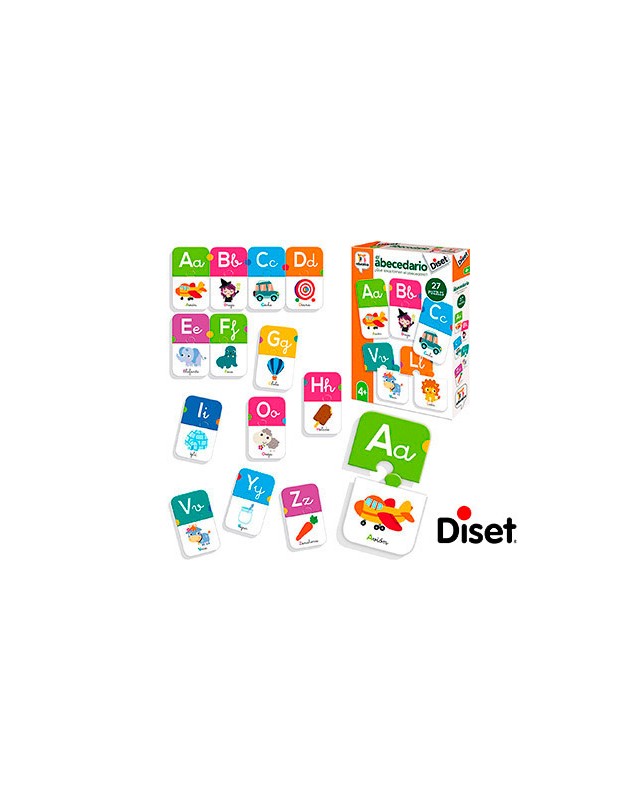 Juego diset educativo el abecedario