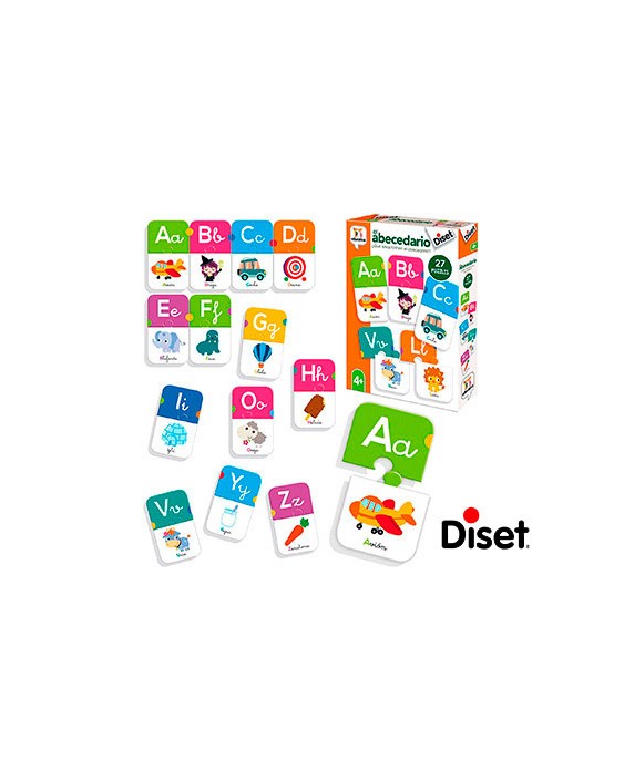Juego diset educativo el abecedario