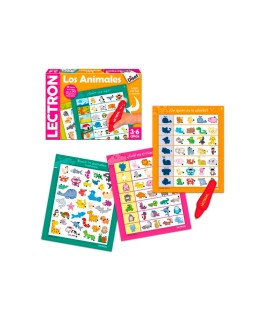 Juego diset didactico lectron lapiz los animales