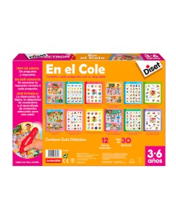 Juego diset didactico lectron en el cole