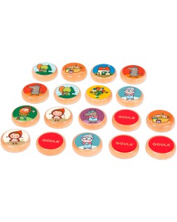 Juego goula didactico memo caperucita roja