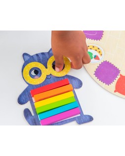 Juego goula didactico vestirse de colores