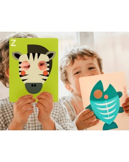 Juego didactico mideer mi primera tarjeta cognitiva en ingles