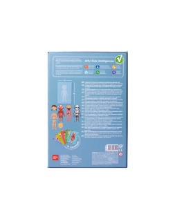 Juego apli didactico magnetico el cuerpo humano