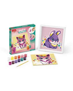 Juego maped creativ pinta por numeros gato/conejo