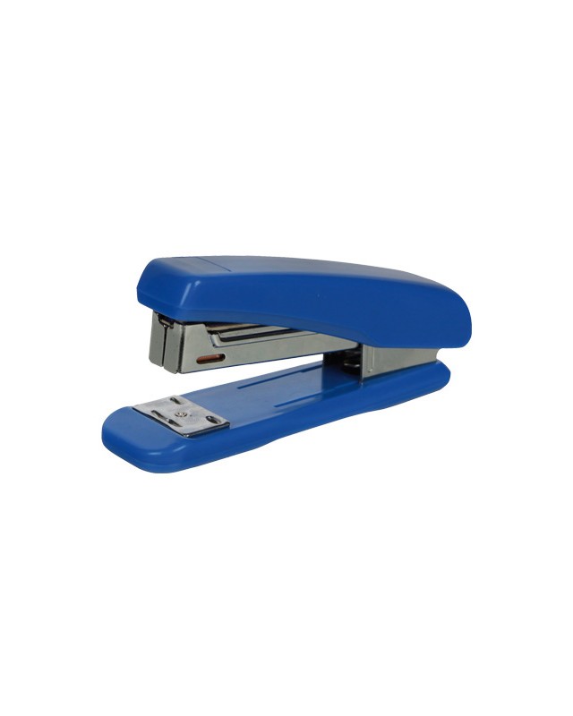 Grapadora q-connect kf11064 plastico azul capacidad 25 hojas