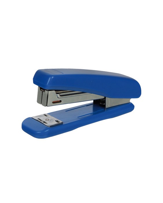 Grapadora q-connect kf11064 plastico azul capacidad 25 hojas