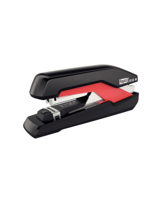Grapadora rapid so60 negro/rojo capacidad 60 hojas