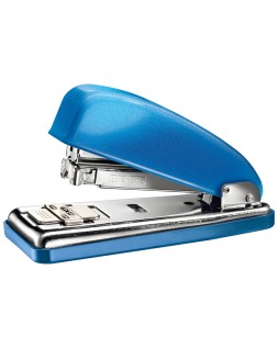 Grapadora petrus 226 classic wow azul metalizado capacidad 30 hojas en blister