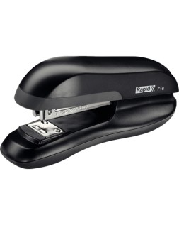 Grapadora rapid f16 plastico abs color negro capacidad 30 hojas usa grapas 24/6 y 26/6