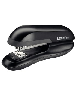 Grapadora rapid f16 plastico abs color negro capacidad 30 hojas usa grapas 24/6 y 26/6