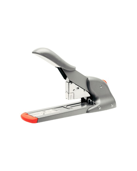 Grapadora rapid fashion hd110 plata/naranja capacidad 110 hojas usa grapas 9/8-14 y 23/8-15