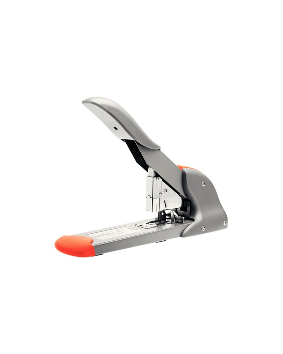 Grapadora rapid fashion hd210 plata/naranja capacidad 210 hojas usa grapas 9/8-24 y 23/8-24