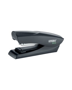 Grapadora rapid fashion eco plastico 100% reciclado capacidad 25 hojas usa grapas 24/6 y 26/6 color negro