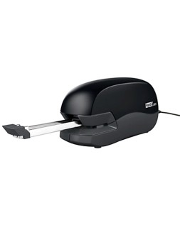 Grapadora rapid electrica 20ex fixativ capacidad de grapado 20 hojas usa grapas 24/6 y 26/6 color negro