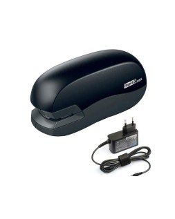 Grapadora rapid electrica 20ex fixativ capacidad de grapado 20 hojas usa grapas 24/6 y 26/6 color negro