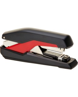 Grapadora rapid s17 fullstrip plastico capacidad de grapado 30 hojas usa grapas 24/6 y 26/6 color negro/rojo