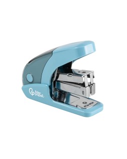 Grapadora liderpapel micro con regalo de caja de 1000 grapas 24/6 26/6 capacidad 20 hojas